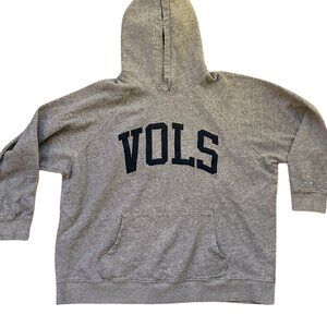 Tennessee Volunteers Womens Gray Hoodie Pullover Medium Tailgater Brand Go Vols